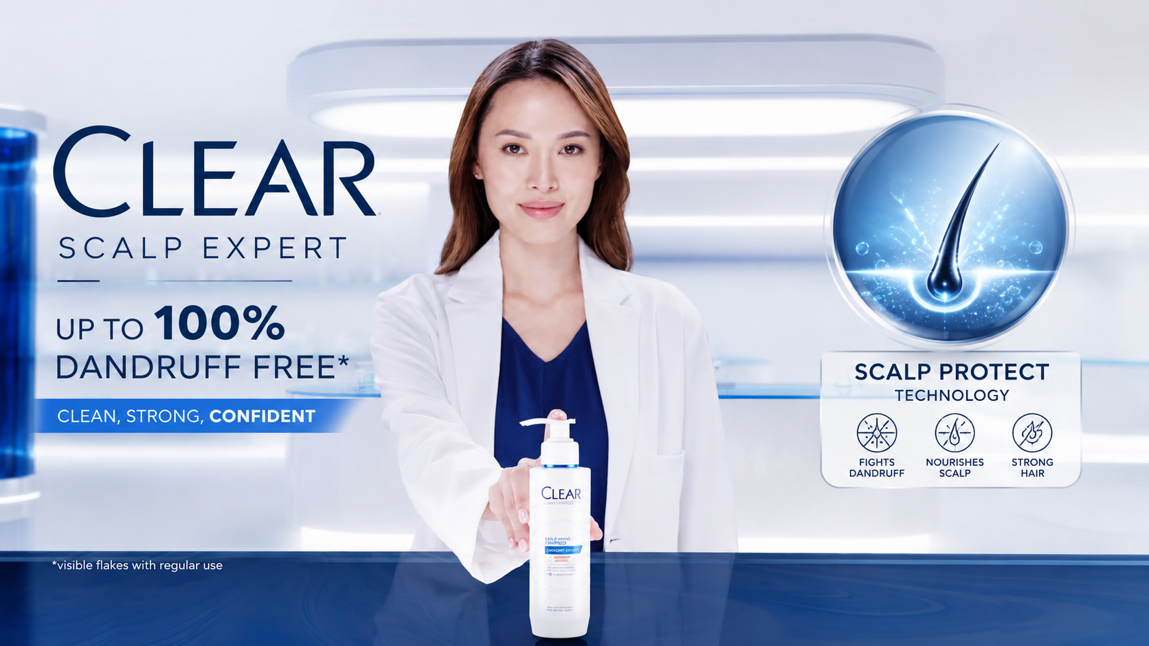 Clear Shampoo — selected advertising credit