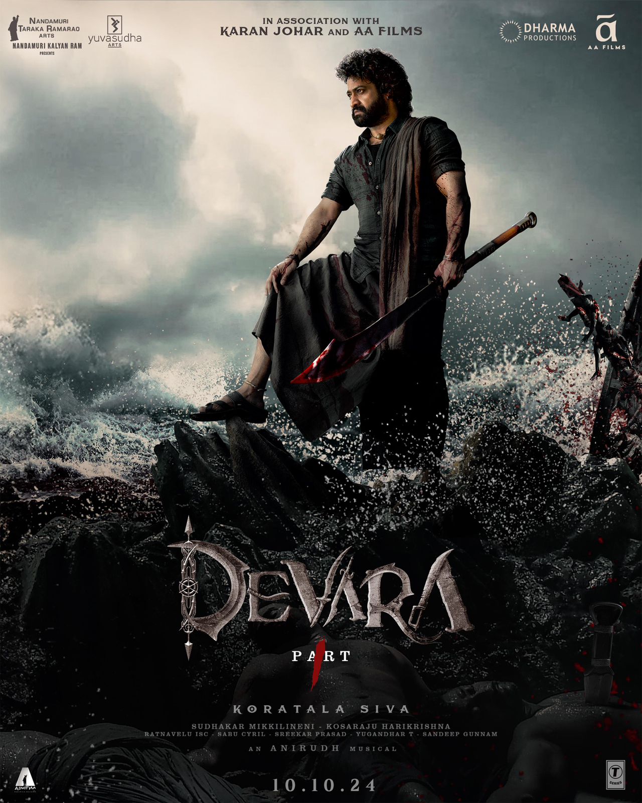 Devara — selected credit poster
